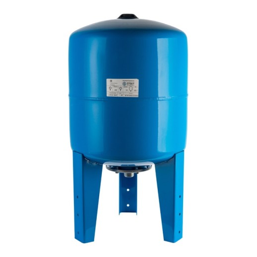STOUT Расширительный бак, гидроаккумулятор 50 л. вертикальный (цвет синий)  STW-0002-000050 